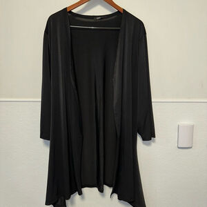 Lily by Firmiana thin Cardigan Size Shown in Measurements Black women’s